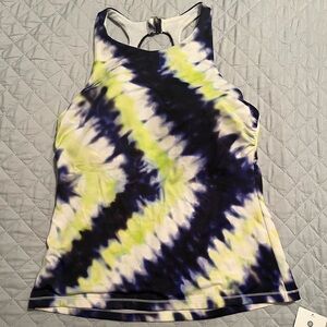 NWT Athleta tie dye high neck tankini
